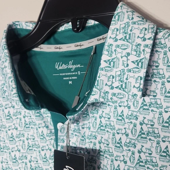 WALTER HAGEN GOLF SHIRTS MENS SIZE L - Picture 3 of 9
